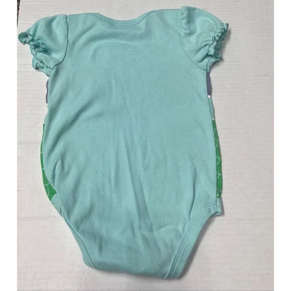 Disney Baby Ariel The Little Mermaid Bodysuit   Size 18 Months